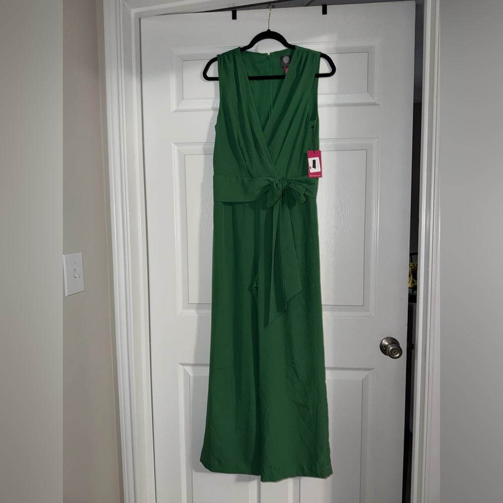 Vince Camuto Vibrant Green Jumpsuit